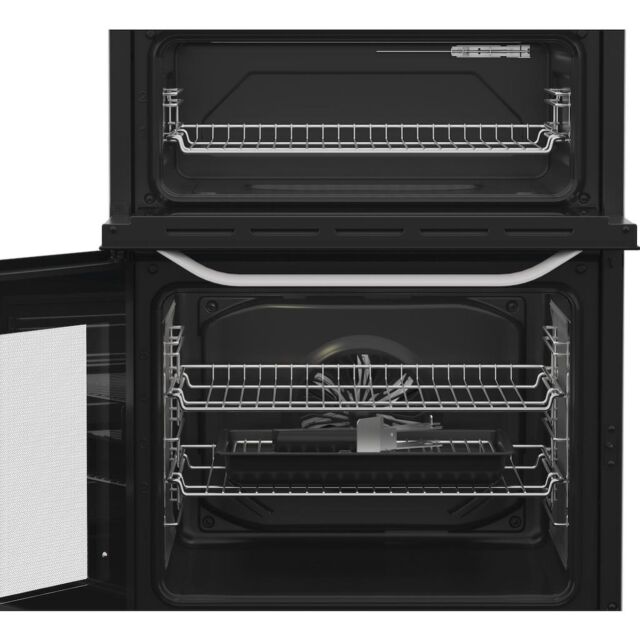 Hotpoint HTE6VDCW Freestanding 60cm Ceramic Electric Cooker - White