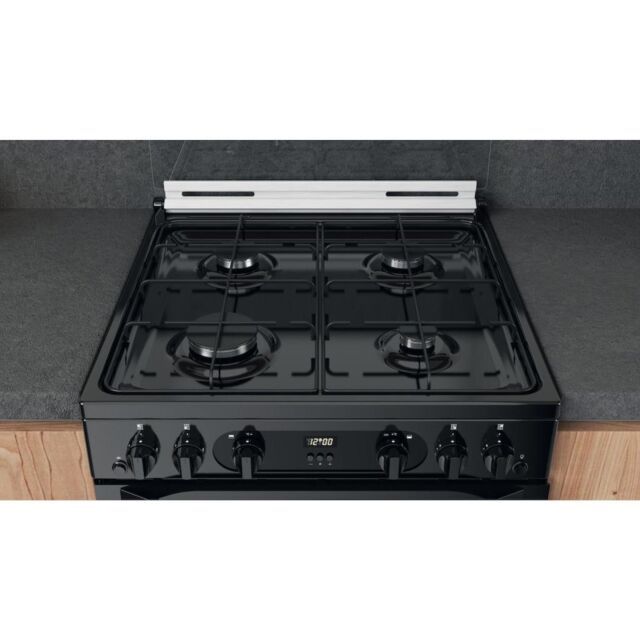 Hotpoint HDM67G0CCB/UK Double Cooker - Black