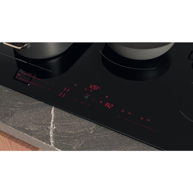 Hotpoint HTX8017DCF2 HeatControl 80cm Induction Hob with CleanProtect