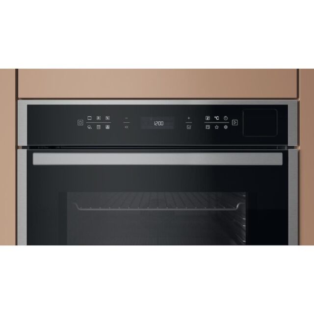 Hotpoint HOI6A8PT1SXUK Built-In Single Pyrolytic Oven with ActiveMultiflow and ActiveSteam - Inox