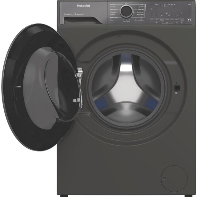 Hotpoint HP105GACARE Freestanding Fabric Care 10kg 1400rpm Washing Machine - Graphite