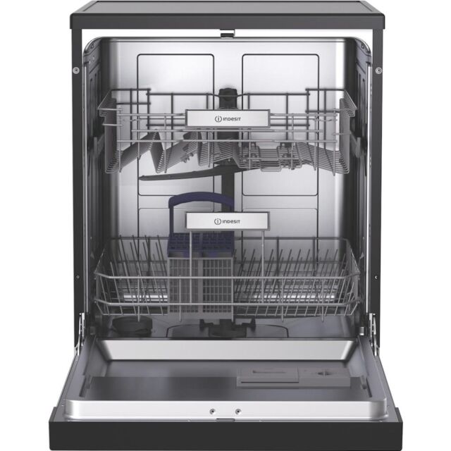 Indesit IN2FE13CNO7BUK Push&Go Freestanding Full Size Dishwasher with 13 Place Settings