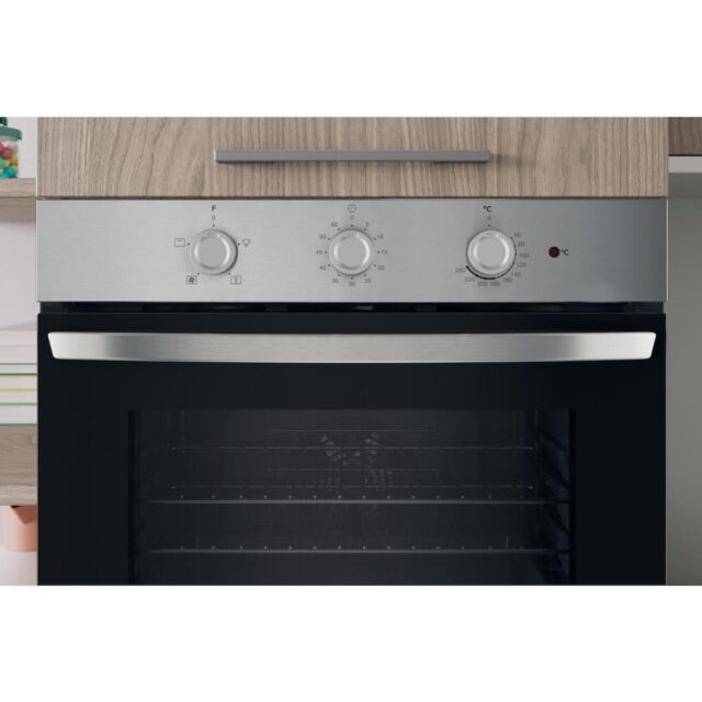Indesit IO 233 X UK Built-In Single Oven - Inox