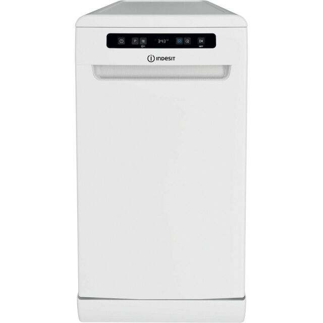 Indesit IN2FD10CS70WUK Freestanding 45cm Slimline Dishwasher with 10 Place Settings - White