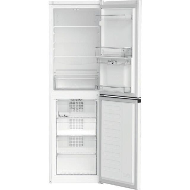 Hotpoint HPKH 1261W XBR4UK Freestanding 50/50 No Frost Fridge Freezer with Water Dispenser - Black