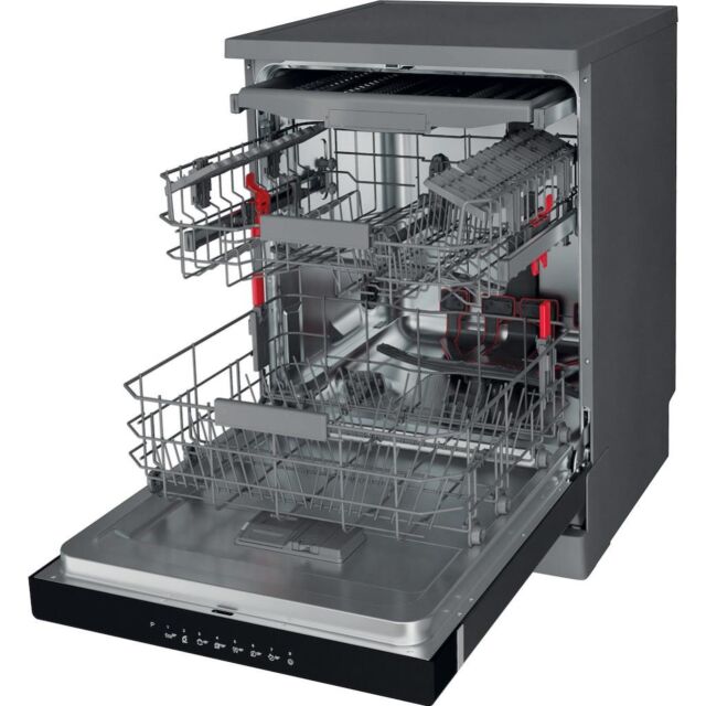 Whirlpool WFC 3C33 PF X UK Supreme Clean Dishwasher - Stainless Steel