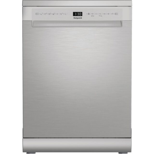 Hotpoint H8F HS61X UK Freestanding 60cm Dishwasher - Stainless Steel