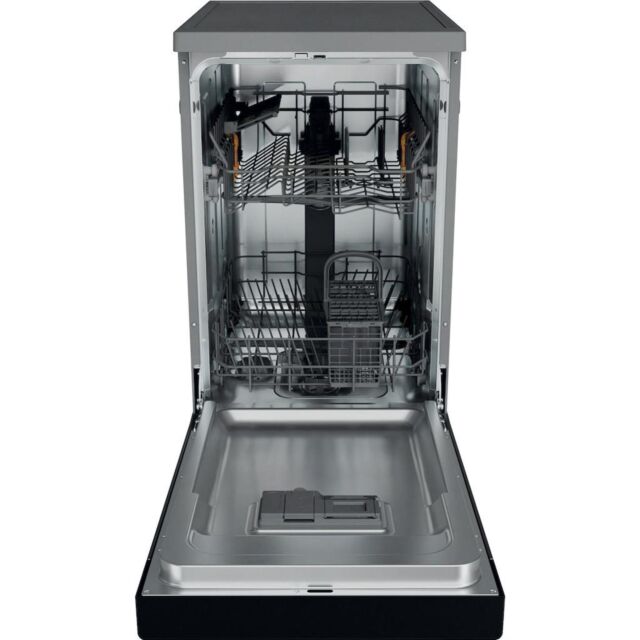 Whirlpool WH2FE10CS80XUK Freestanding 45cm Slimline Dishwasher - Inox