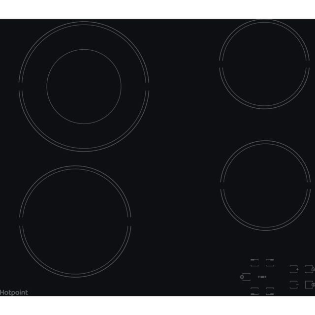 Hotpoint HR 612 CH Hob - Black