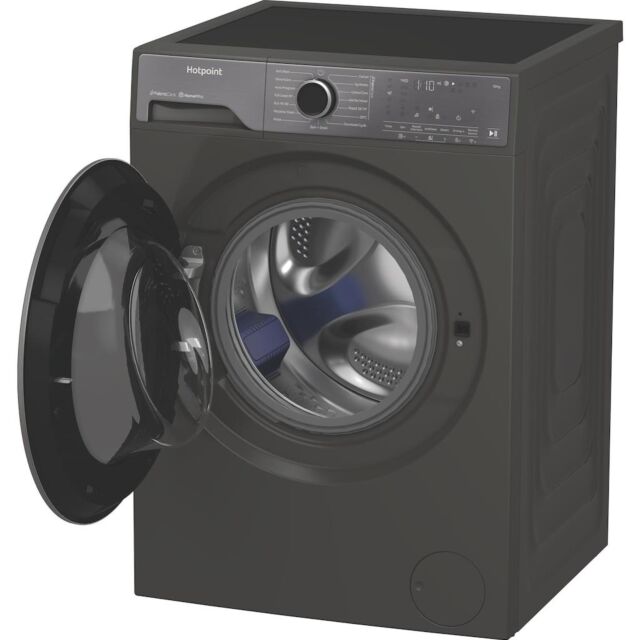Hotpoint HP105GACARE Freestanding Fabric Care 10kg 1400rpm Washing Machine - Graphite