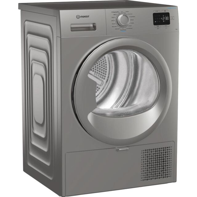 Indesit C YD 92D SS UK Freestanding 9kg Heat Pump Tumble Dryer