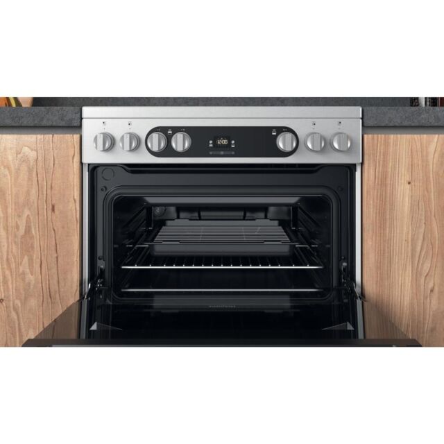 Hotpoint HDM67V9HCX/UK Double Cooker - Inox