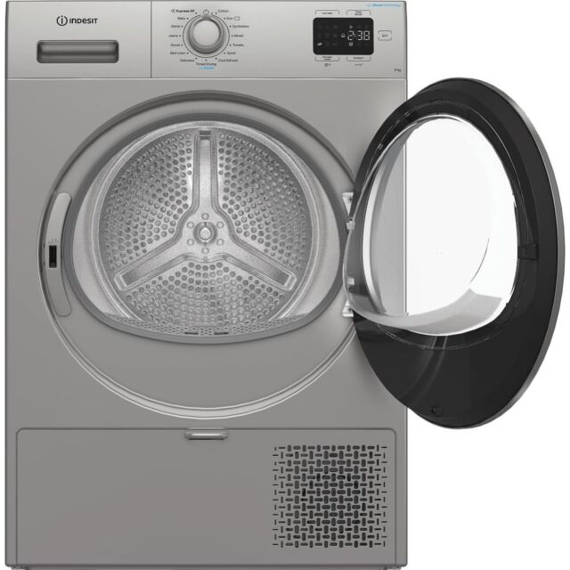 Indesit C YD 92D SS UK Freestanding 9kg Heat Pump Tumble Dryer