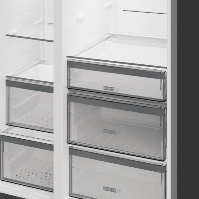 Whirlpool WHG26574WXK5UK American Style Fridge Freezer