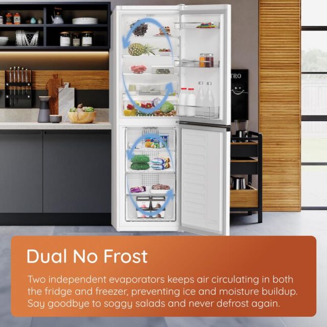 Hotpoint HPG26513XK5E Dual No Frost American Fridge Freezer with VitalCare