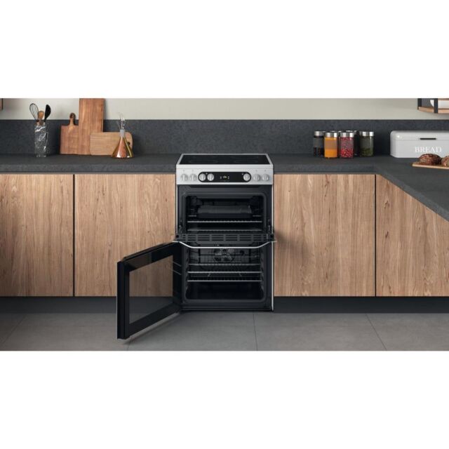 Hotpoint HDM67V9HCX/UK Double Cooker - Inox