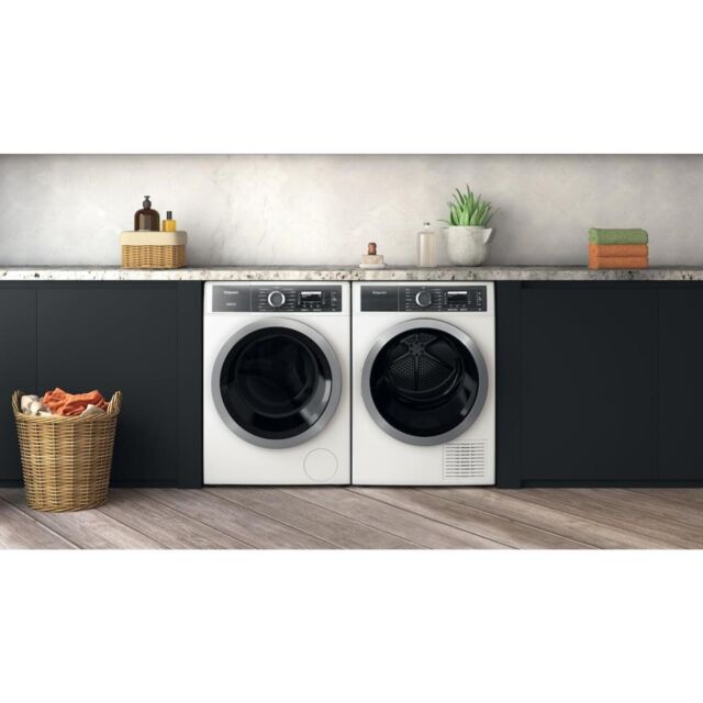 Hotpoint H8 99AD GPOWER UK GentlePower 9kg 1400rpm Washing Machine - White