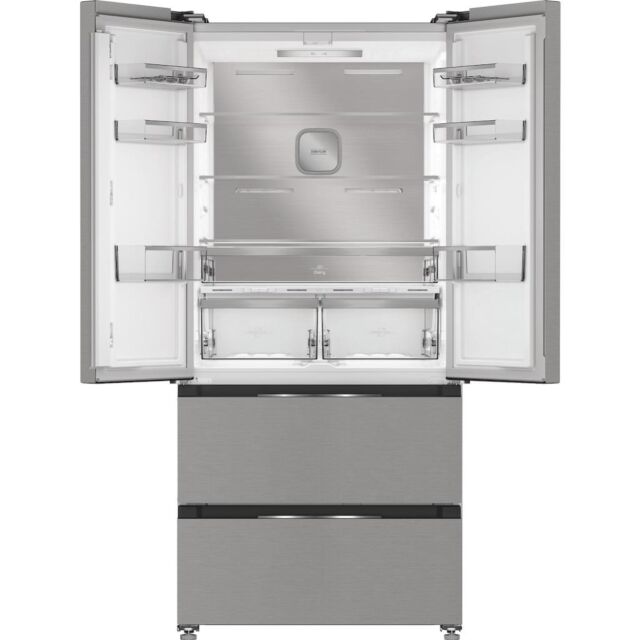 Hotpoint HPG26513XBR4UK Dual No Frost American Fridge Freezer with VitalCare - Dark Inox