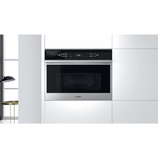 Whirlpool W7 MW461 UK W Collection Built-In Microwave Oven - Stainless Steel