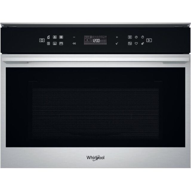 Whirlpool W7 MW461 UK W Collection Built-In Microwave Oven - Stainless Steel