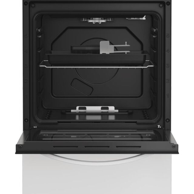 Indesit I5G1KMW Freestanding 50cm Gas Cooker - White