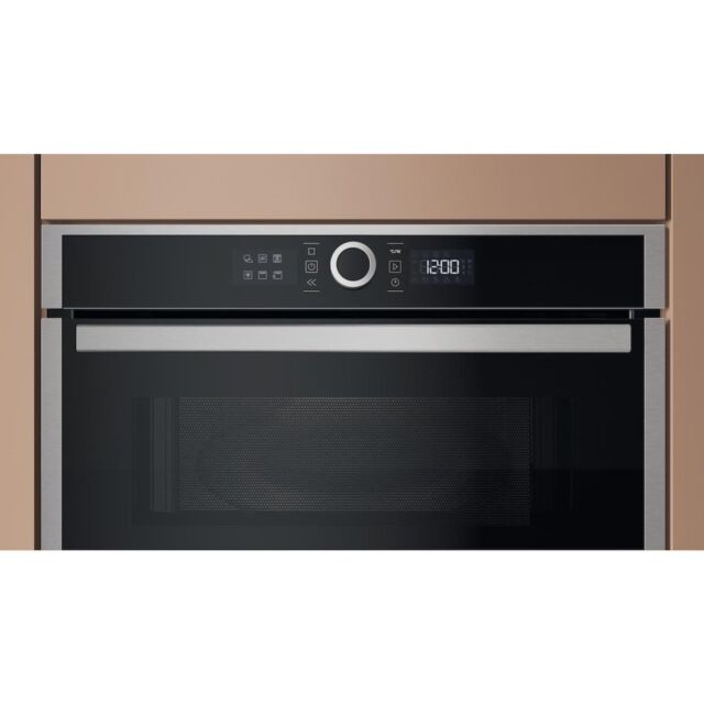 Hotpoint HMD44MXUK Built-In Microwave Oven and Grill - Stainless Steel