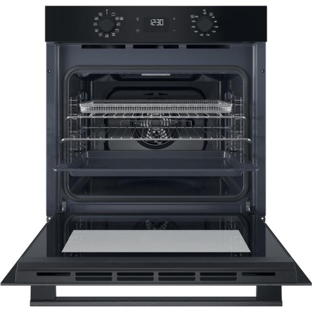 Hotpoint HO458HFBUK Built-In Single Oven - Black