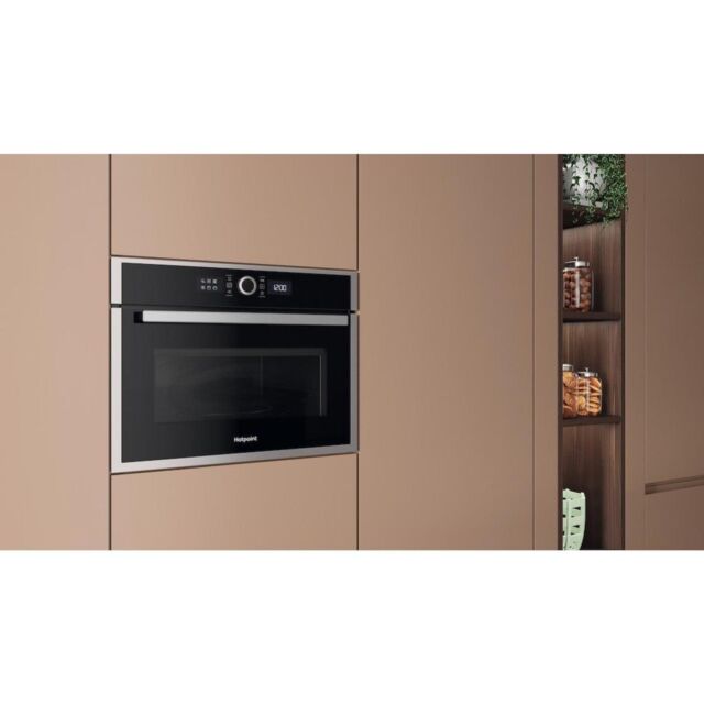 Hotpoint HMW47HMXUK Built-In Microwave with Grill