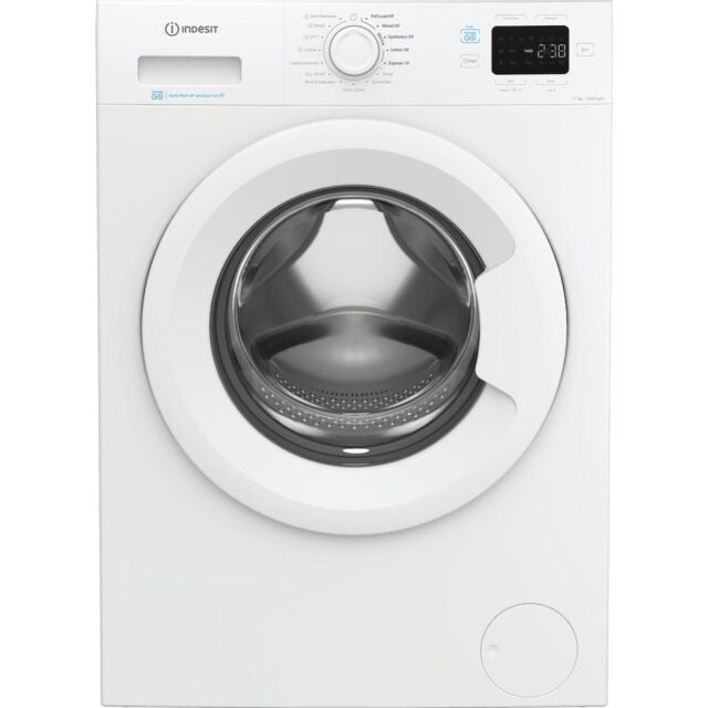 Indesit IP1146PUSHGOUK Freestanding 11kg 1400rpm Push&Go Washing Machine - White