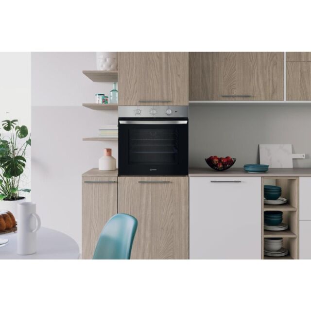 Indesit IO 233 X UK Built-In Single Oven - Inox