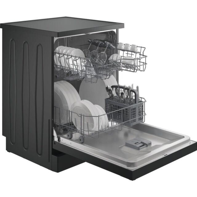 Indesit IN2FE13DT9AUK Freestanding 60cm Dishwasher - Anthracite