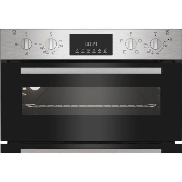 Indesit DUI10DIX Built-In Double Oven - Inox