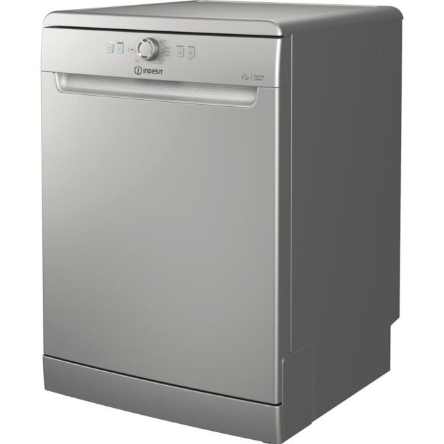 Indesit D2F HK26 S UK 60cm Dishwasher - Silver