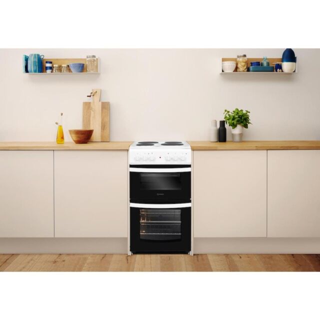 Indesit ID5E92KMW/UK Cooker - White