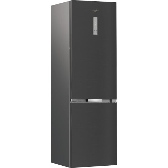 Whirlpool WHK 26403 XBR6UK Dual No Frost 70/30 Fridge Freezer with Fresh Lock - Dark Inox