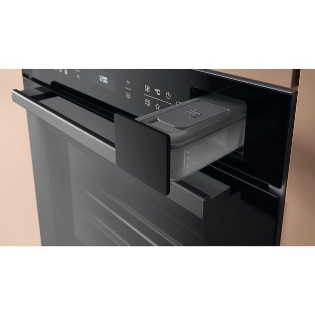 Hotpoint HOI6A8PT1SBUK Built-In Single Pyrolytic Oven with ActiveMultiflow and ActiveSteam - Black