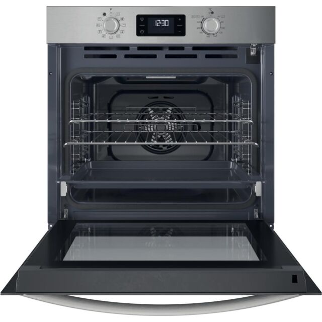 Indesit Turn&Go IO 278P1 X UK Electric Single Oven - Inox