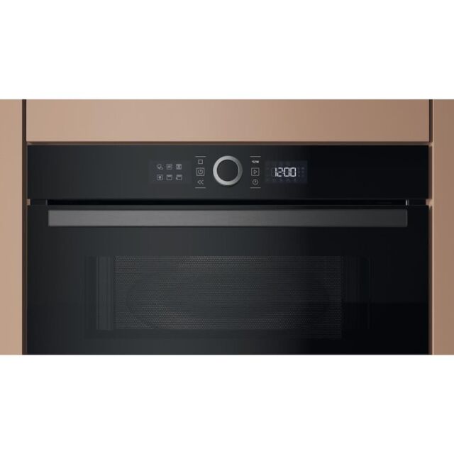 Hotpoint HMD44MBUK Built-In Microwave Oven and Grill - Black