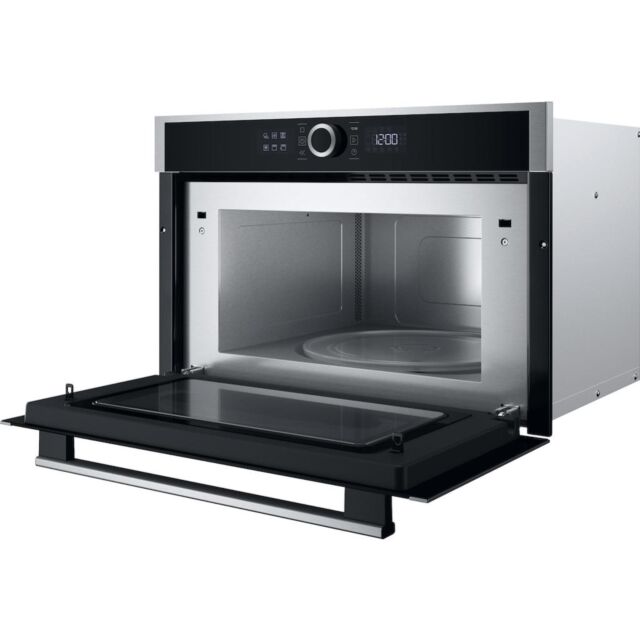 Hotpoint HMD44MXUK Built-In Microwave Oven and Grill - Stainless Steel