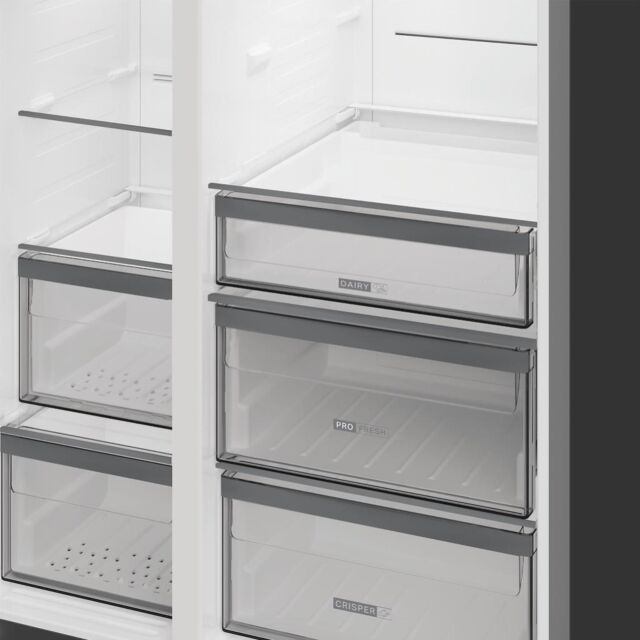 Whirlpool WHG26573WX4UK American Style Fridge Freezer
