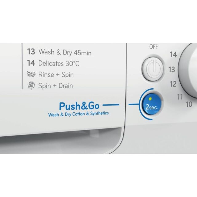 Indesit BDE 96436 WV UK Freestanding 9+6kg Washer Dryer - White
