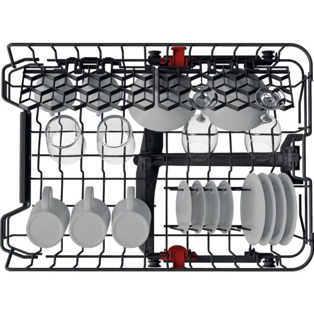 Whirlpool WSIC3M27CUKN Slimline Integrated Dishwasher - Silver