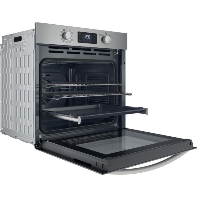 Indesit Turn&Go IO 278P1 X UK Electric Single Oven - Inox