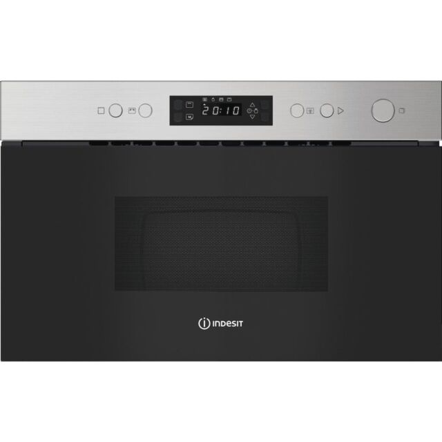 Indesit IM K12 XUK Built-In Microwave with Grill