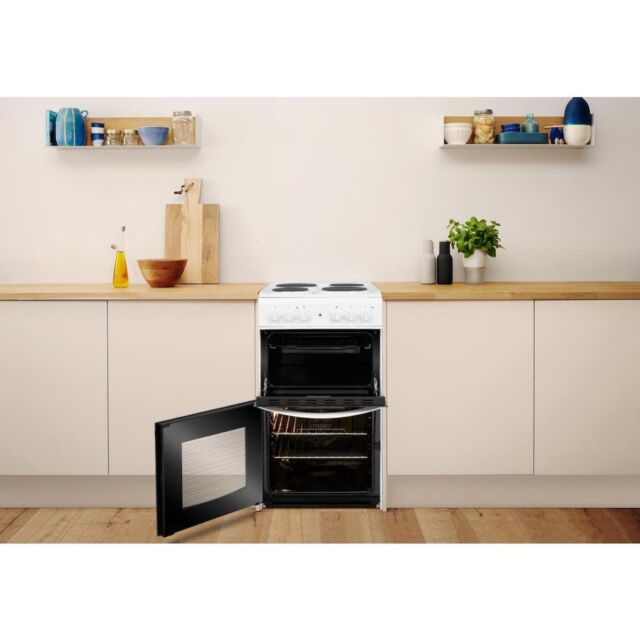 Indesit ID5E92KMW/UK Cooker - White