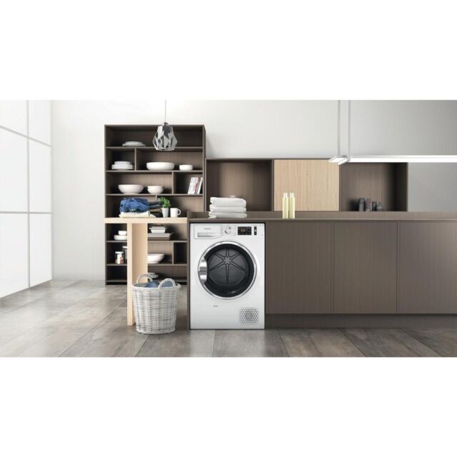 Hotpoint NT M11 82XB ActiveCare Freestanding 8kg Heat Pump Tumble Dryer - White