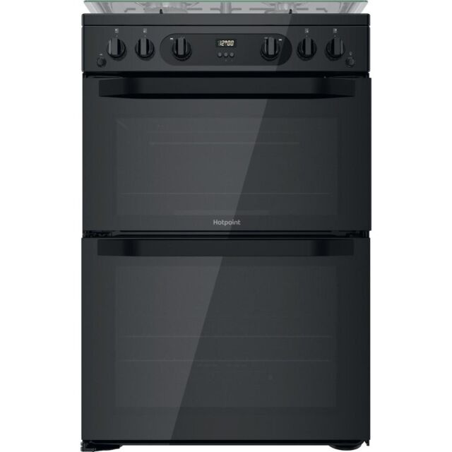 Hotpoint HDM67G0CCB/UK Double Cooker - Black