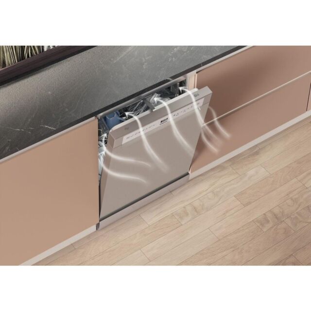 Hotpoint H8F HS61X UK Freestanding 60cm Dishwasher - Stainless Steel