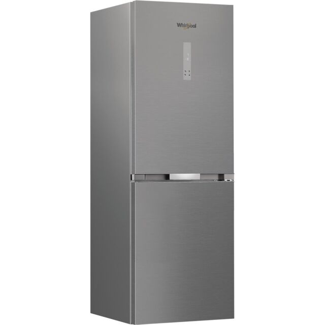 Whirlpool WHK 26363 XP5UK Dual No Frost 60/40 Fridge Freezer with Fresh Lock - Inox
