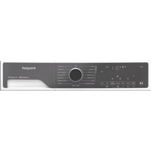 Hotpoint HP105ACAREUK Fabric Care Pro Freestanding 10kg 1400rpm Washing Machine with HomeWhiz